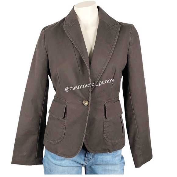 Banana Republic Brown Blazer Jacket - Picture 1 of 8